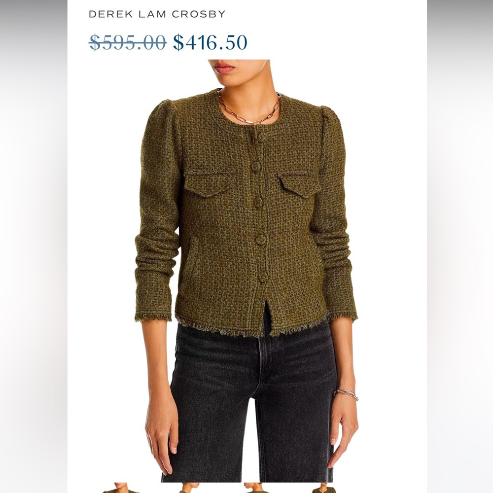 Derek Lam 10 Crosby Morgan utility Jacket